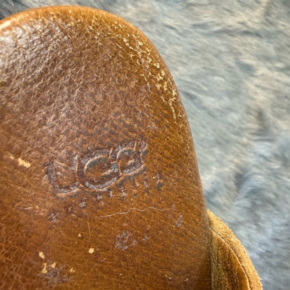 UGG Women's Brown Suede Clogs - Picture 7 of 13
